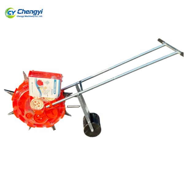 Push Seeder Manual Grain Drill for Soybean Field High Capacity
