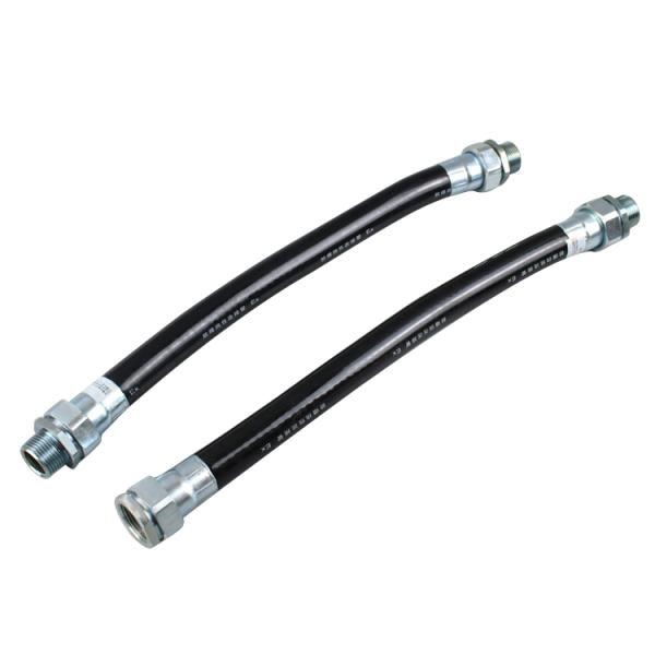 ATEX Flexible Conduit Explosion-Proof Flexible Rubber Hose Threaded Metal Connection  Custom Cutting Service