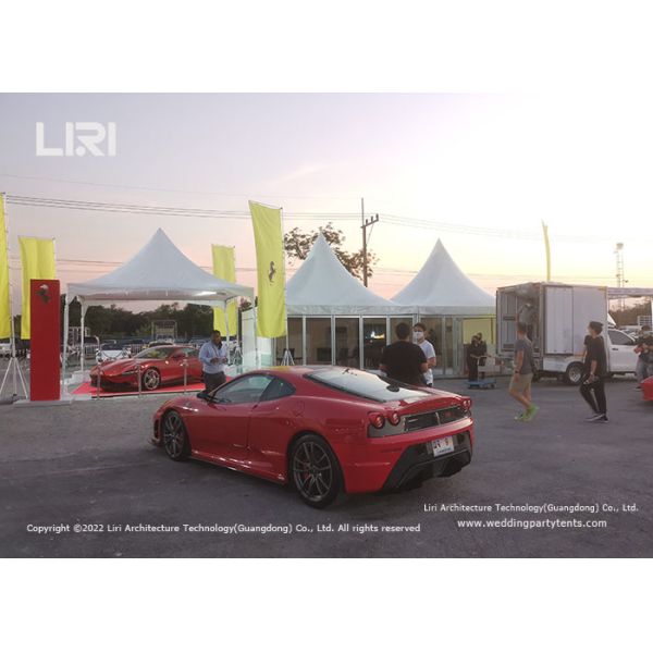 Small Waterproof Shop Outdoor Exhibition Tents Pagoda For Promotion