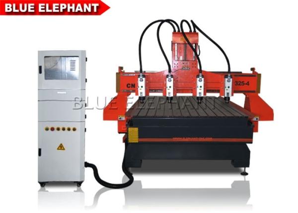 HSD Electro Spindle Multi - Head CNC Router For Stainless Steel Ball Screws