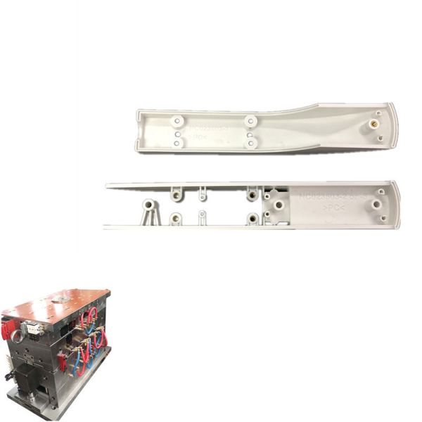 NAK80 Single Cavity Plastic Injection Molding Parts Sandblasting White