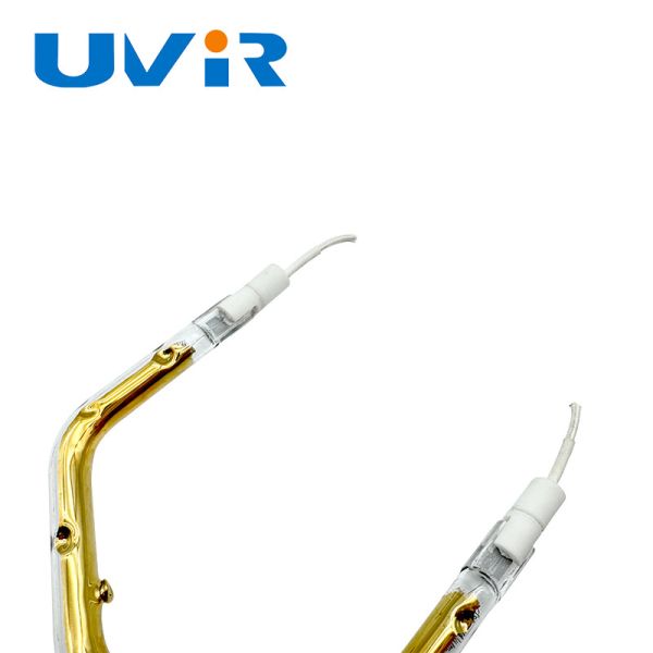 Custom Gold-Plated Short Wave Infrared Heating Tube 150-6000W