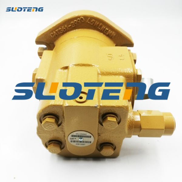 436-3391 Hydraulic Gear Pump 4363391 For 735C 740C Excavator