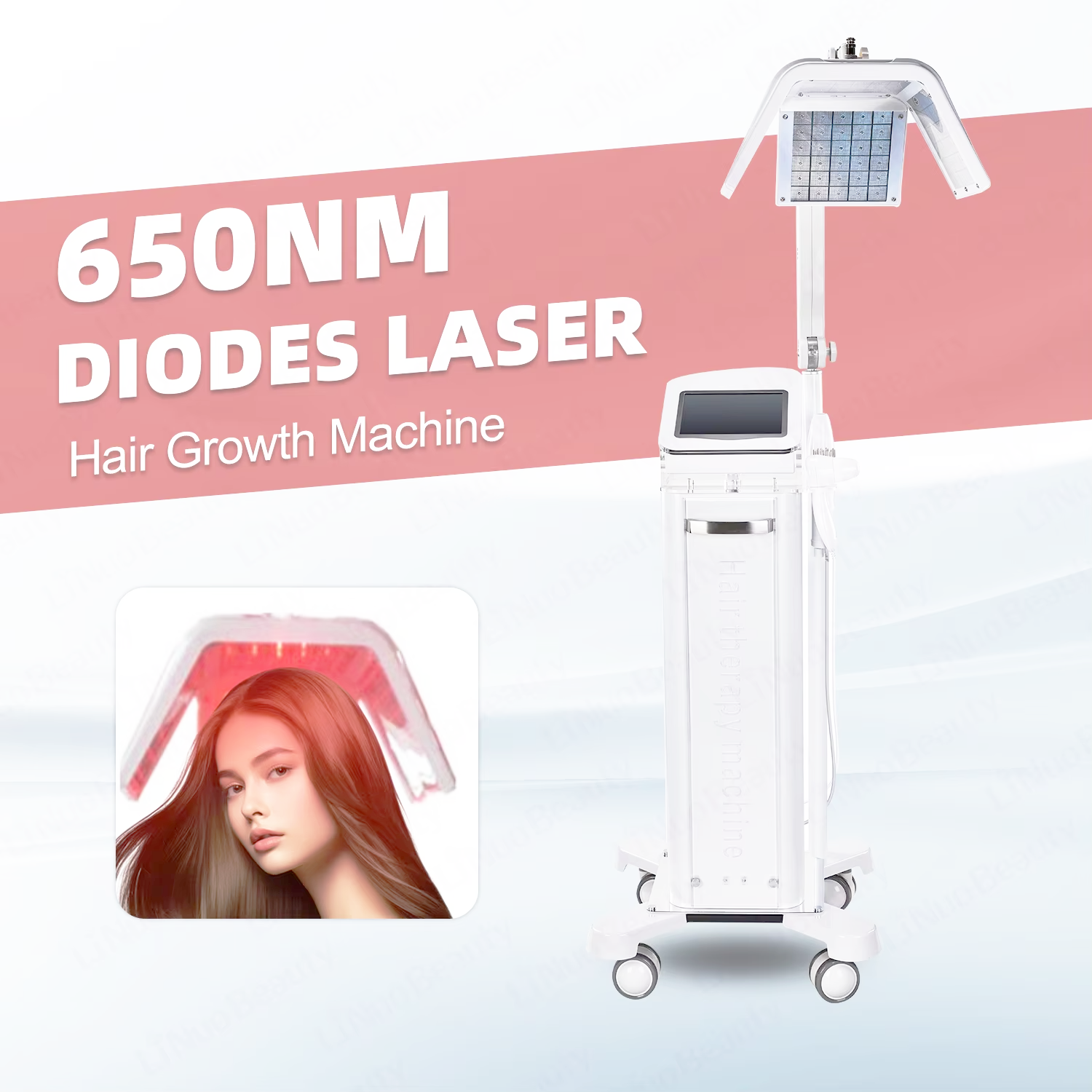 Safe High Frequency Hair Growth Stimulator Machine Laser Therapy Machine