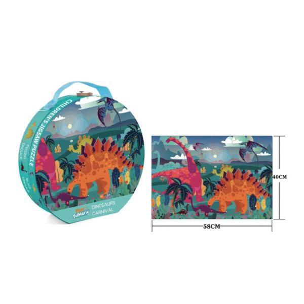 Oem CMYK Children Educational Game Jigsaw Puzzle Toys Cartoon Ocean Exploration