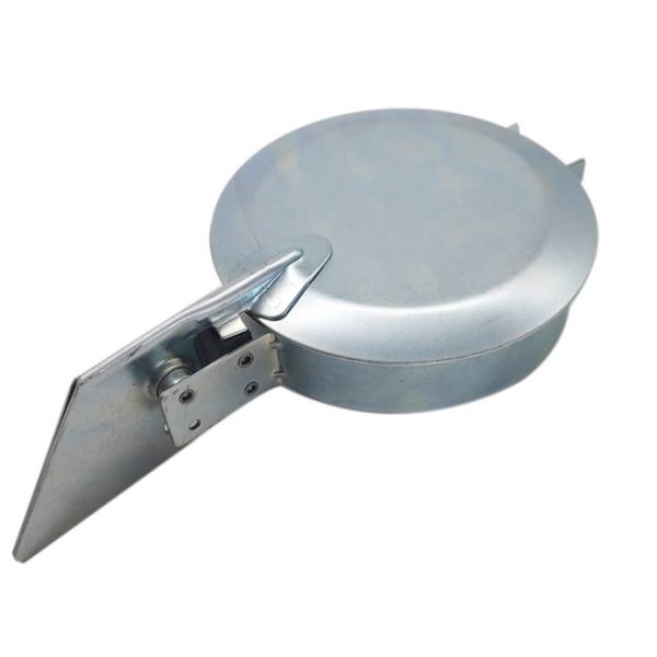 7in Mitered отрезанная крышка дождя Chrome OEM стогов вытыхания