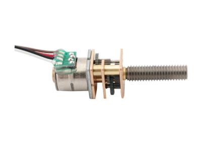 3 V 18 Ω 10 mm geared stepper motor High Precision Micro Metal Gearmotor With Gear Box Customized Current