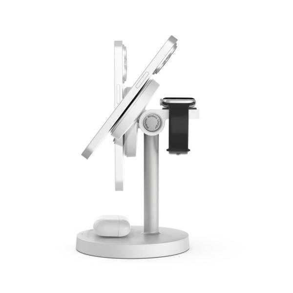S11 3 in 1 Magnetic Wireless Charging Stand Durable ABS PC Material
