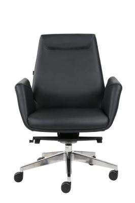 Accoudoir uni chaise de rotation en cuir de 360 degrés avec des roulettes