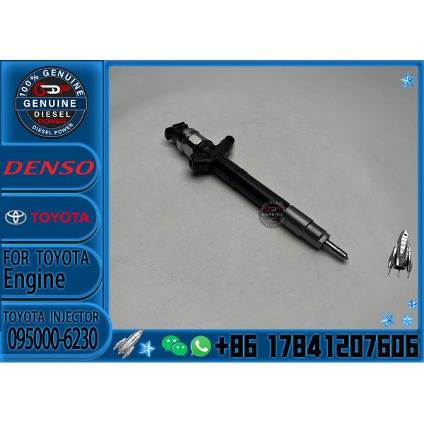 New Diesel Common Rail Fuel Injector 095000-6230 23670-09140 Fuel Injector For Toyota Rav4