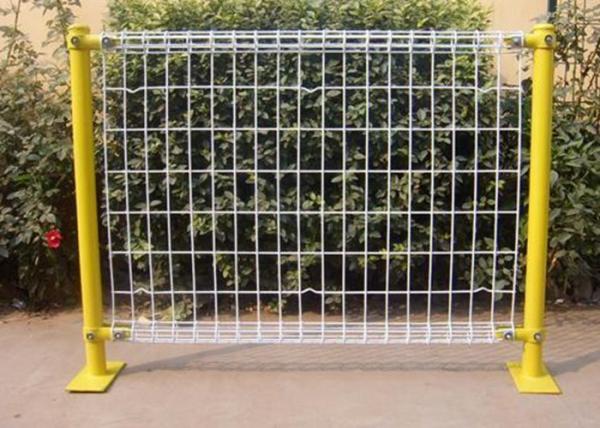 Ornamental Double Loop Steel Wire Fencing / Decorative Wire Mesh Security Fencing