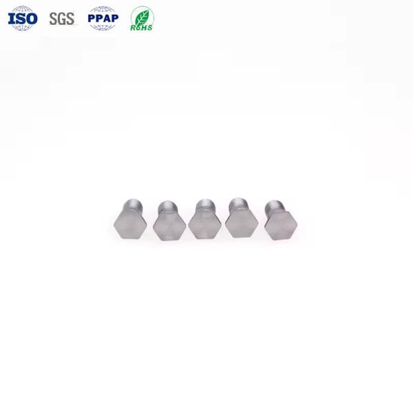 Écroues de broche auto-clincheuses en acier inoxydable / zinc revêtues de rivets sous pression FHS M2.5 M3 M4 M5 M6 M8 M10 auto-clincheuses
