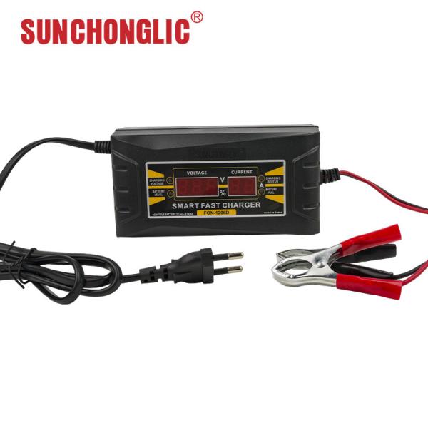 110v AGM GEL Battery Charger 12v 6a Lead Acid Car Battery Charger Three Phase
