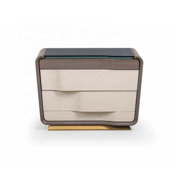 25" givré grande table de chevet moderne moderne de Nightstands 500mm avec des