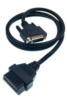 16PIN OBD Cable OBDII J1962 Male Connector to Open Plug Wire OBD Diagnostic Extension Cable 150g Voltage 12V/24V 12V/24V