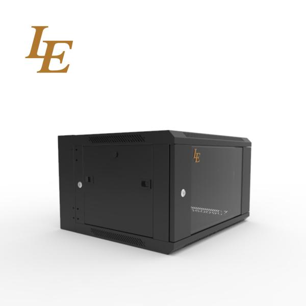 Bâti de emballage plat de mur de section de double du Cabinet 9u de serveur de SPCC petit