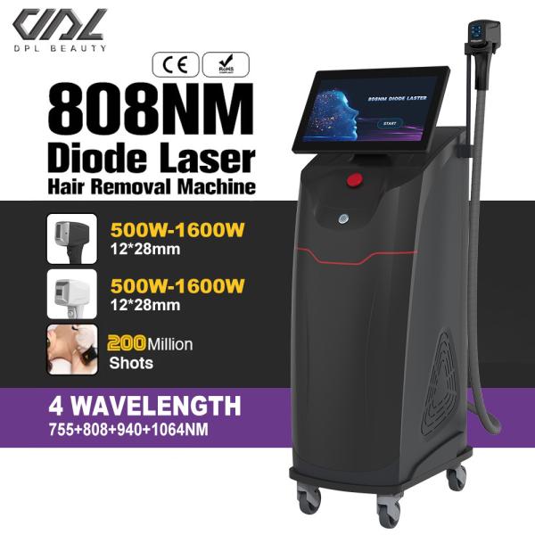 New Technology Hair Removal laser Machine 500-1600W 808NM Diode Laser OEM Lazer Hair Remover Beauty Equipment Factory