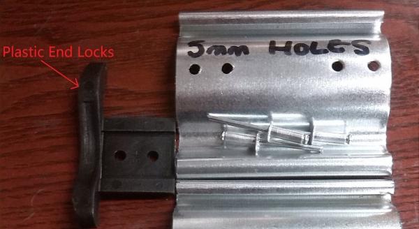 75mm Roller Shutter Door Roll Forming Machine With Punched Hole Or Punched Slot