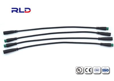 Da tomada impermeável do conector do Pin de M8 IP65 2 conector masculino da fêmea IP65