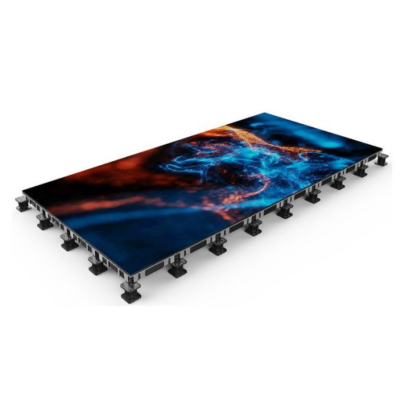 P2.6 Interactive LED Floor Display COD 500x500mm SMD1515 14.5kg For Exhibitions