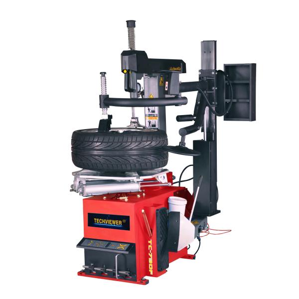 Car Tyre Changer with back titling column