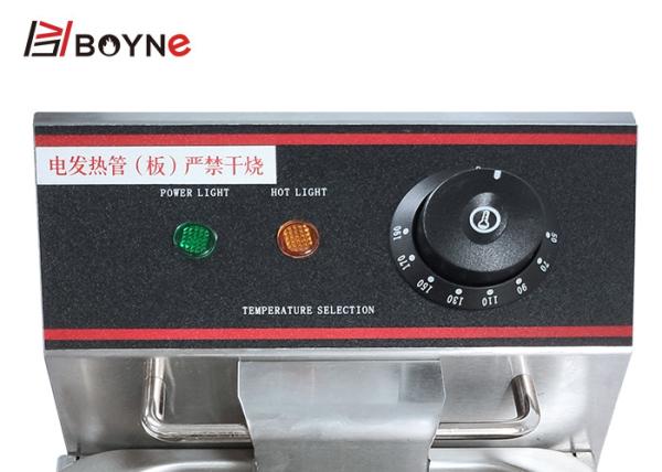 Fast Food Fried Food Single tank Fryer for potato chips Snack Equipments