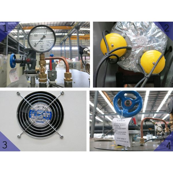 Natural Circulation Industrial Electric Steam Boiler , Small Steam Generator