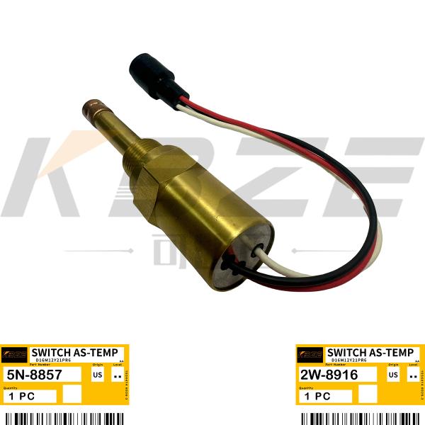 KBZE 5N8857 2W8916 INTERRUPTEUR DE TEMPÉRATURE CAPTEUR ADAPTÉ POUR MOTEUR CAT 3304 3306 3412
