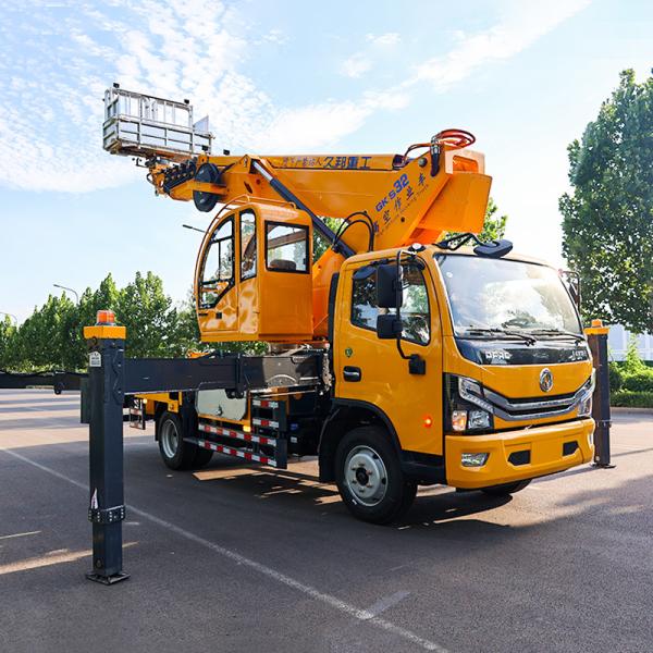 Special Offer 32 m man lift boom telescopic boom aerial work vehicle price
