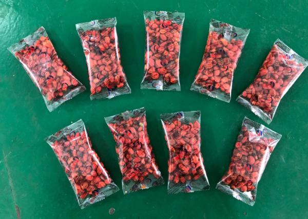 PE film single vibrating plate filling Screw Hardware VFFS Packaging Machine