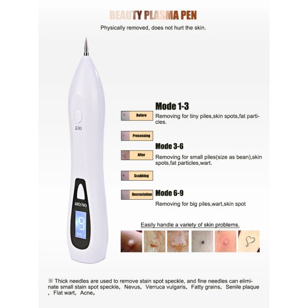 Веснушки татуируют ручку плазмы красоты моли точки удаления