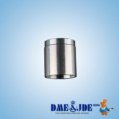 No Skive Ferrule DPF2T Metric Hydraulic Hose Fittings For SAE100 R1AT R2AT Or EN853 1SN 2SN