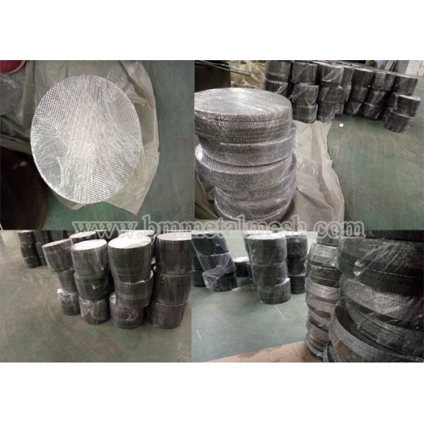 Single Layer Mild Steel Extruder Screen Pack Wire Mesh Cloth Filter