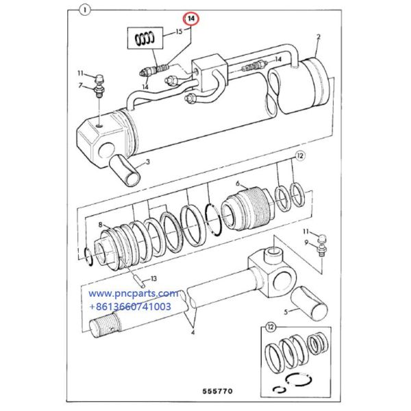 25 JCB JS130 25 патрона 937100 задерживающих клапанов сброс MRV 3300psi 974602 клапанов