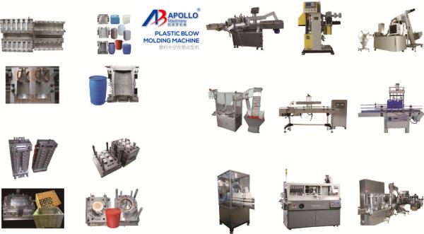 Detergent Black Bottle Moulding Machine , Blow Molding Equipment 250ml 500ml 1000ml