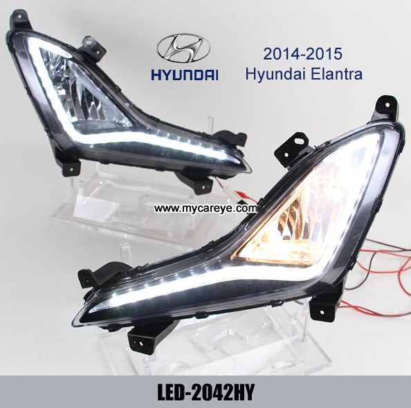 Hyundai Elantra DRL LED Daytime Running Lights daylight for car front