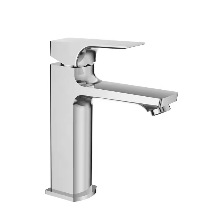 Single Handle Baisn Faucet Hot and Cold Water Mixer for Bathroom