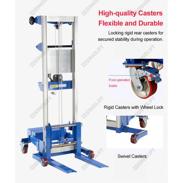 BC Series Counterbalance Hand Winch Stacker