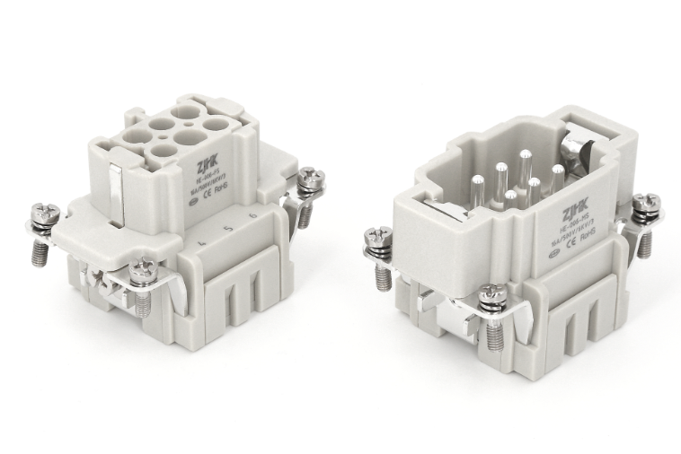 6 Pos Heavy Duty Connector Cage Clamp Terminal