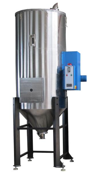 200 - 3000 KG / H Plastic Pellet Dehumidifier Stainless Steel Micro - Computer Controlled