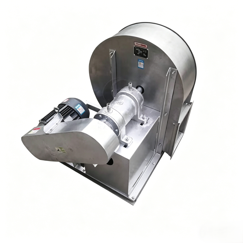 W9-19 Series 700°C Heat Resistant High-Pressure Centrifugal Fan with Forward-Curved Impeller and Water-Cooled Bearing System