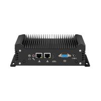 Processeur Intel Core série Ordinateur industriel sans ventilateur Mini PC avec double LAN Dual COM