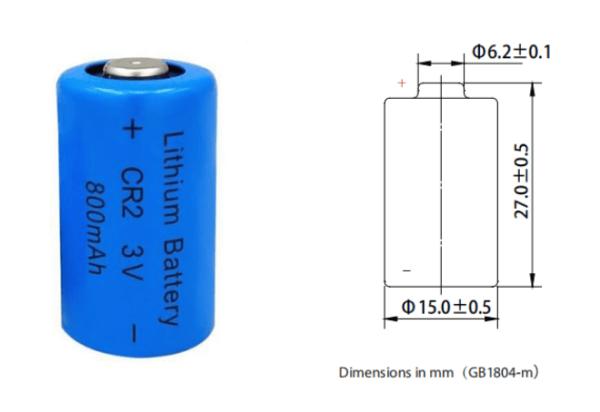 Li Mno2 CR2 CR15270 Durable CR2 3.0V 800mAh Battery 3.0v 800mAh 900mAh lithium battery