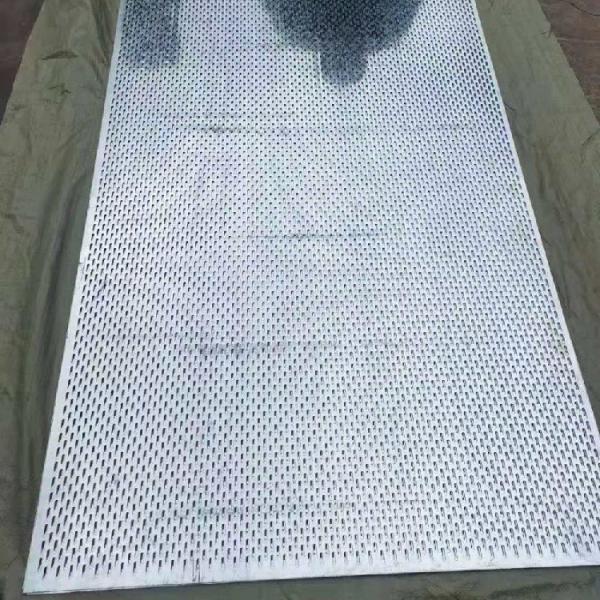 Slotted Hole Perforated Metal Sheet Stainless Steel Galvanized Steel Mild Steel Long Hole Sheet
