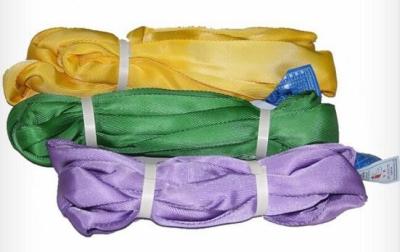 Слинг Веббинг дуплекса Плы 4 дюймов, высокопрочные регулируемые подъемные стропы