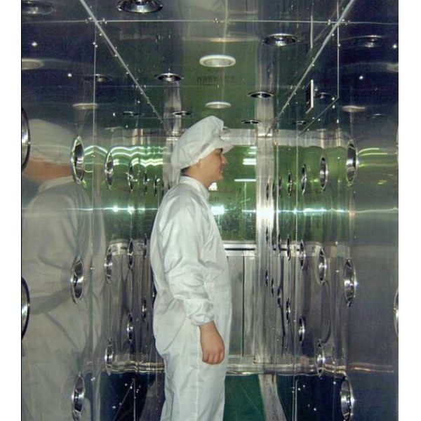 Ливень воздуха нержавеющей стали чистой комнаты GMP с системой воздуха блокировать