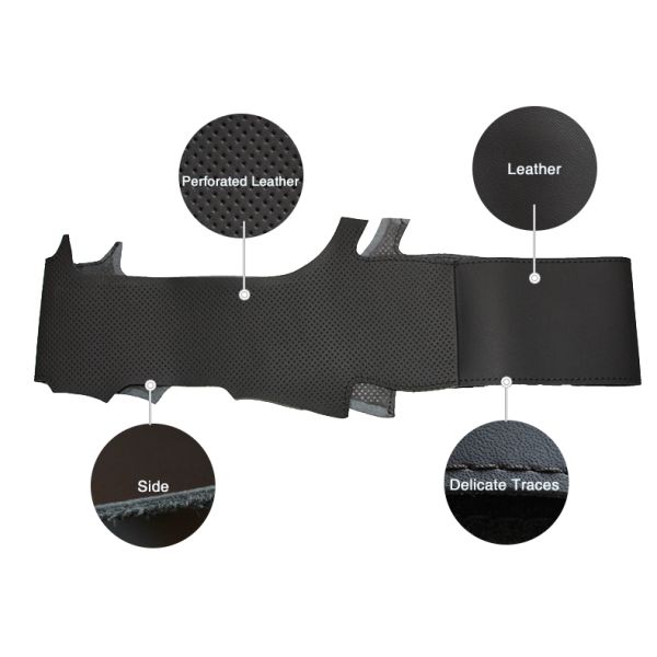 Customize PU Leather Steering Wheel Cover for Hyundai ix35 2011-2015 Tucson 2 2010-2015