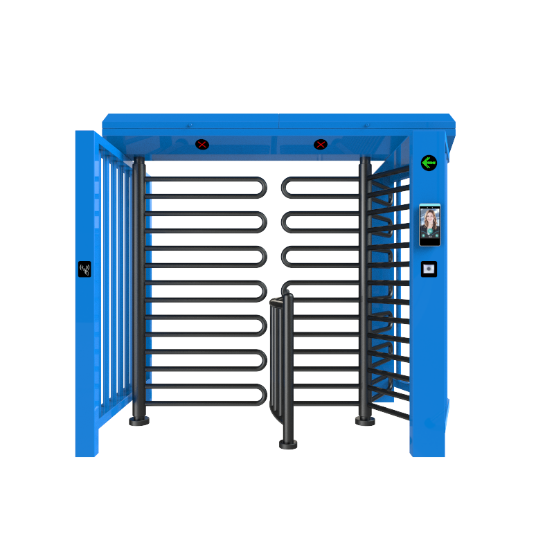 Full Height Turnstile Gate High Door Swipe Cards Double Way