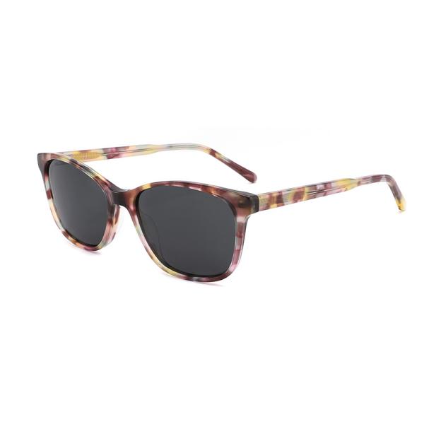 Custom Logo Acetate Frame Sunglasses OEM , Colorful Sun Glasses For Women