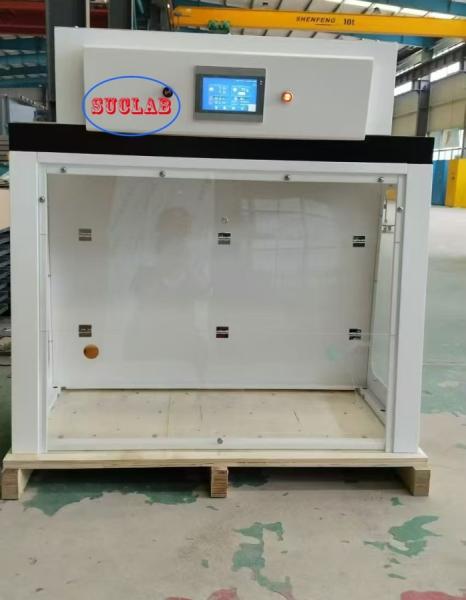 LCD Touch Screen Control System Filter Fume Hood Manufacturer for Phenolic Worktop Meeting Customer Requirements